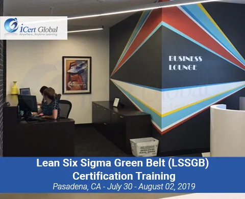 Lean Six Sigma Green Belt (LSSGB) Certification Training Instructor-led Class in Pasadena, CA from July 30-August 02, 2019