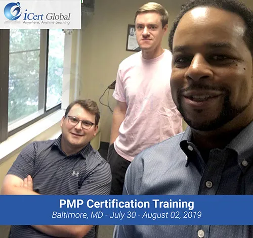 PMP Certification Training Course in Baltimore, MD from July 30-August 02, 2019