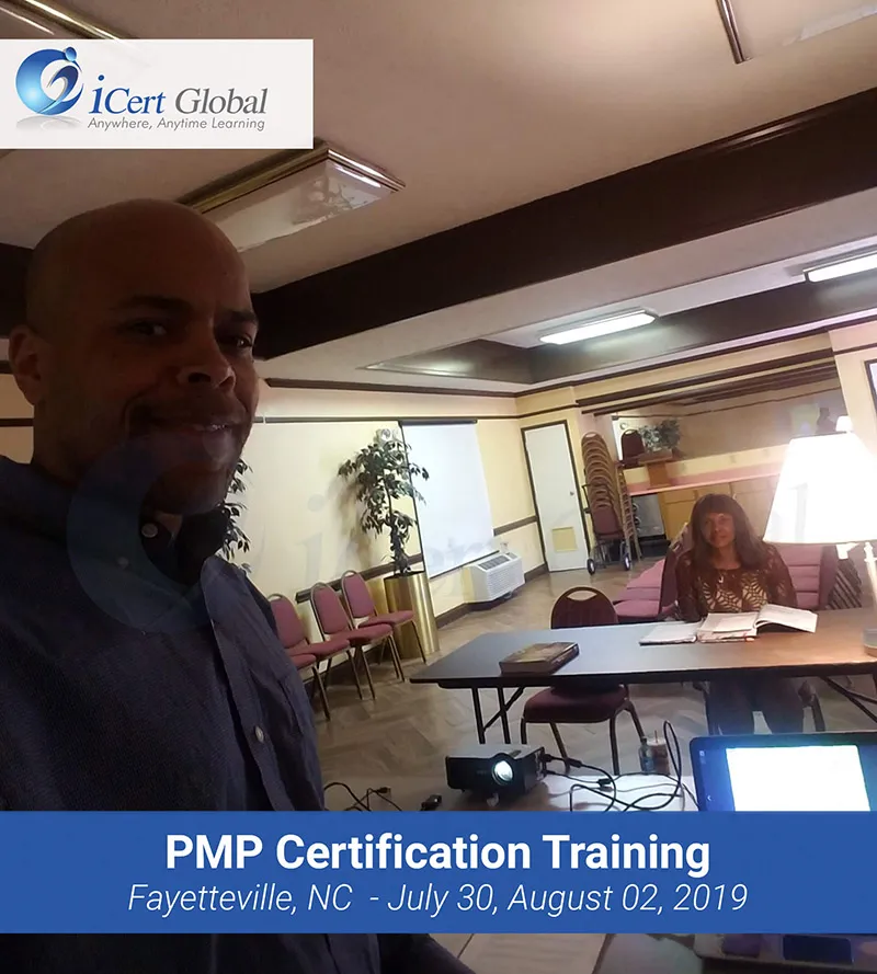 PMP Exam Prep Certification Training Classroom Course in Fayetteville, NC from July 30 to August 02, 2019 